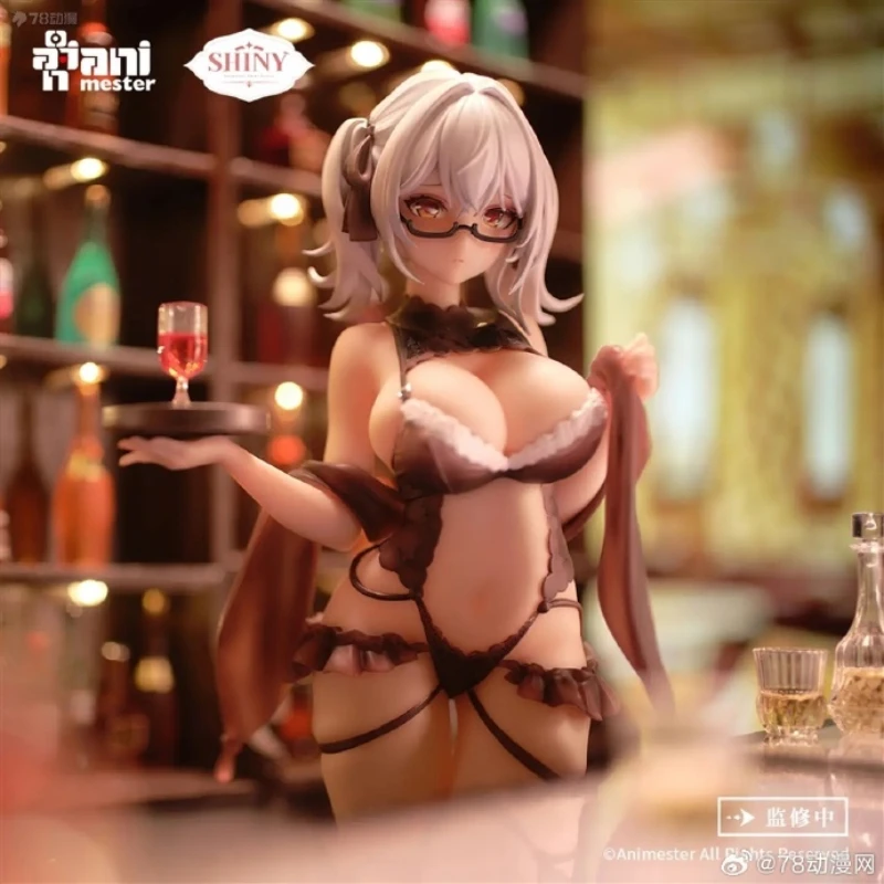 Оригинальная фигурка девушка-официант NSFW AniMester из блестящей серии толщина 270 мм