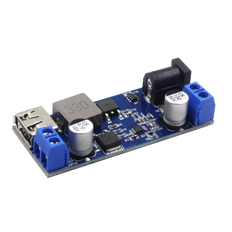 

USB Step-down Charging Module DC-DC 24V/12V To 5V 5A Power Supply Converter Replace LM2596S For Phone P9JB