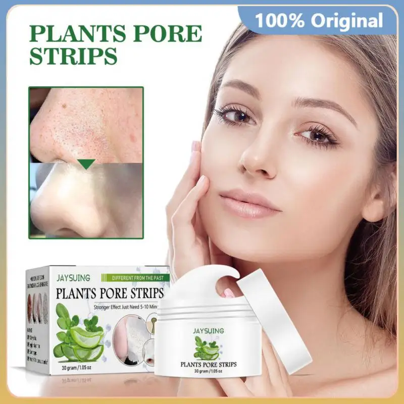 

1~10PCS Plants Blackhead Removal Mask Deep Cleansing Shrink Pores Acne Treatments Nose Black Dots Remover Peel off Nasal Masks