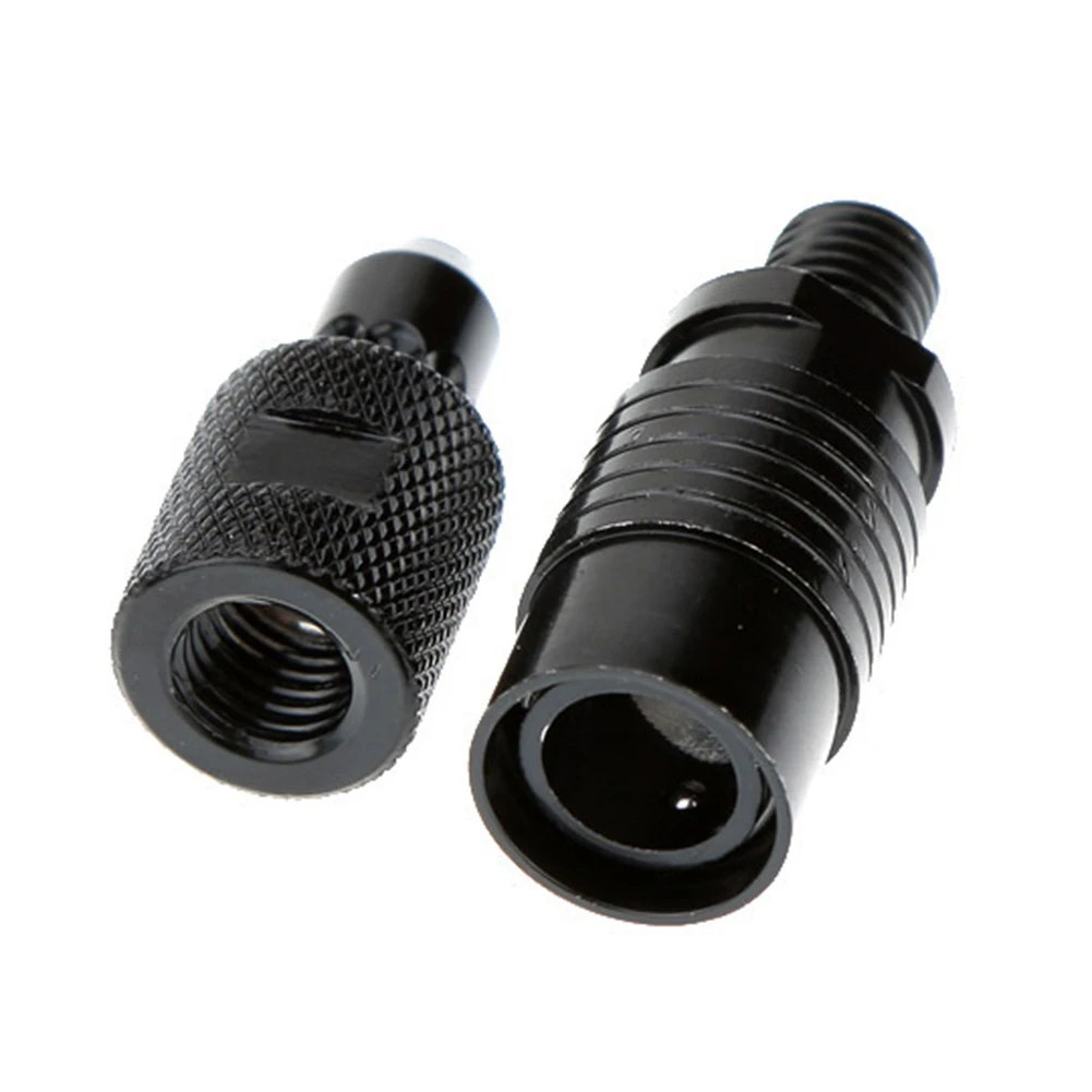 

No Rust Fishing Fishing Alarm Connectors 4pcs 6*1*1cm Aluminum Alloy Black Durable Functional For Most Fishing Alarms