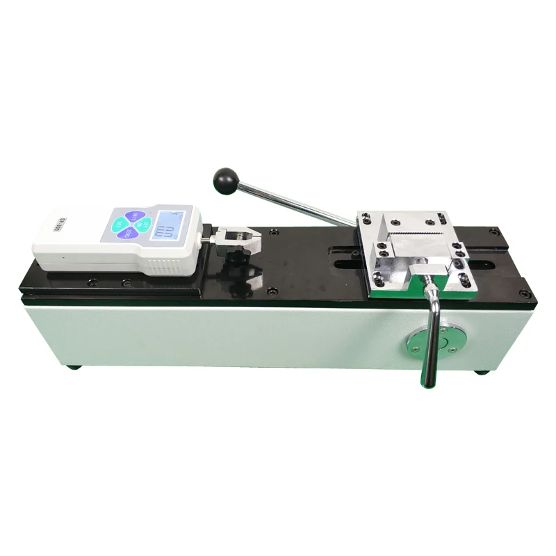 

500N Horizontal Manual Force Stand Wire Tensile Strength Tester Terminal Crimping Connection Plug Pull Insertion Force Testing