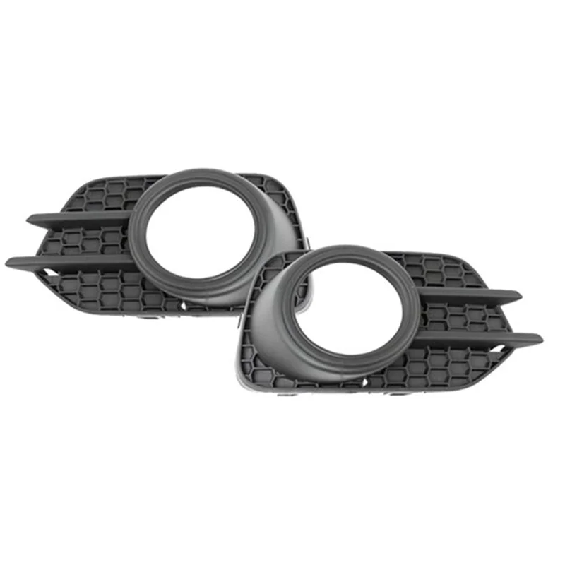 

Front Bumper Fog Lamp Grille Fog Light Cover for -VW Tiguan 2012-2018 5N0853666J 5N0853666G9B9