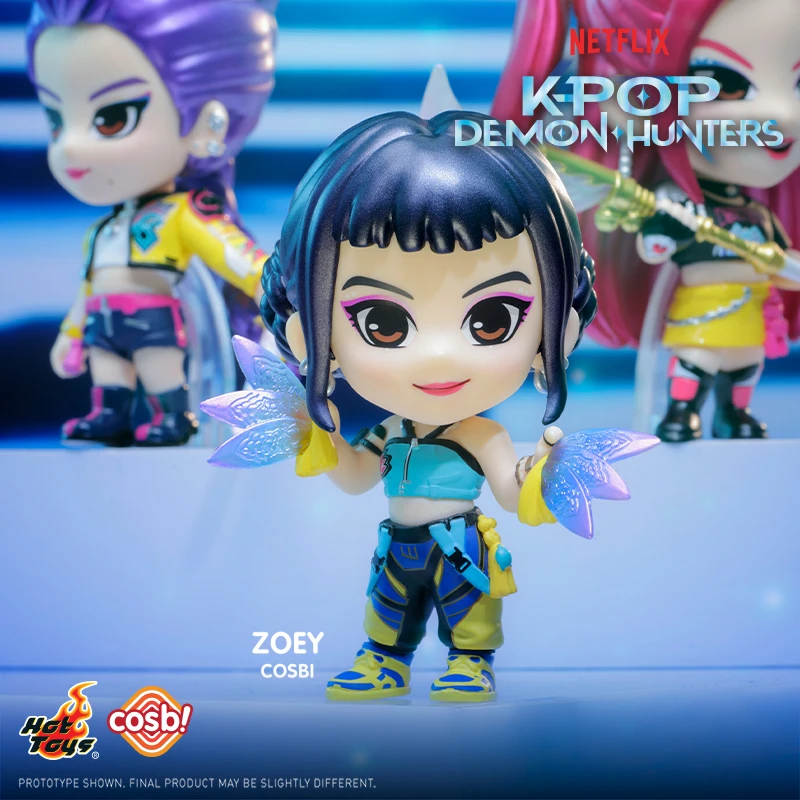 Фото Коллекционные фигурки Hot Toys K-POP Demon Hunters Cosbi: Руми, Зои, Мира, Джину, Эбби, Бэби, Дерпи, Сусси — загадочные подарки в слепых коробках №3