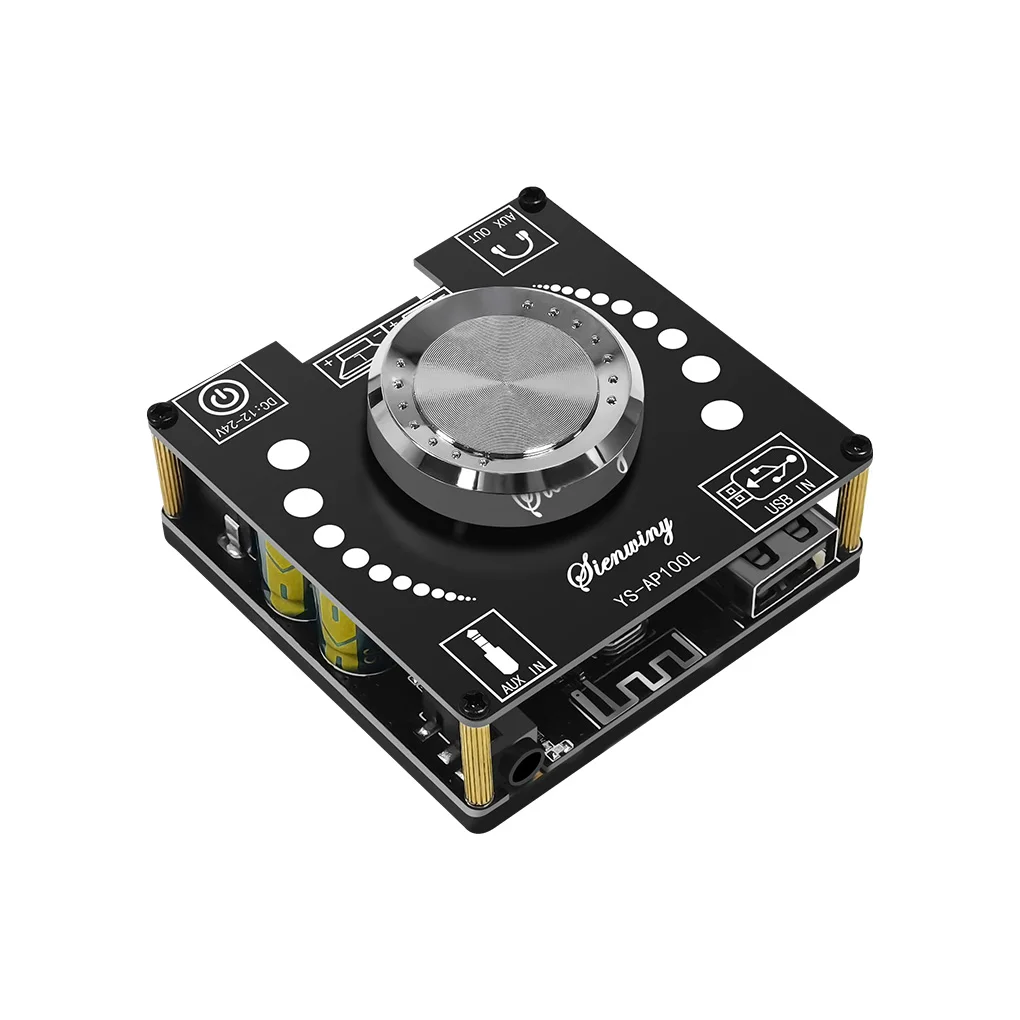 

100W Bluetooth-compatible 5 0 Adjustment Subwoofer Amplifier Board Digital Stereo Bass AMP Module for Home Theater