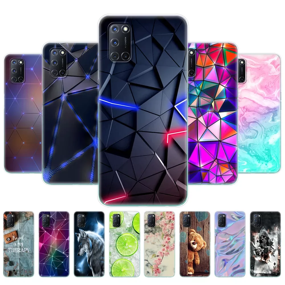 

For OPPO A52 Case A92 A72 Case 6.5" Silicon Soft TPU Back Phone Cover For OPPO A 52 72 92 Case OPPO A92 OPPOA72 OPPOA52 Cas
