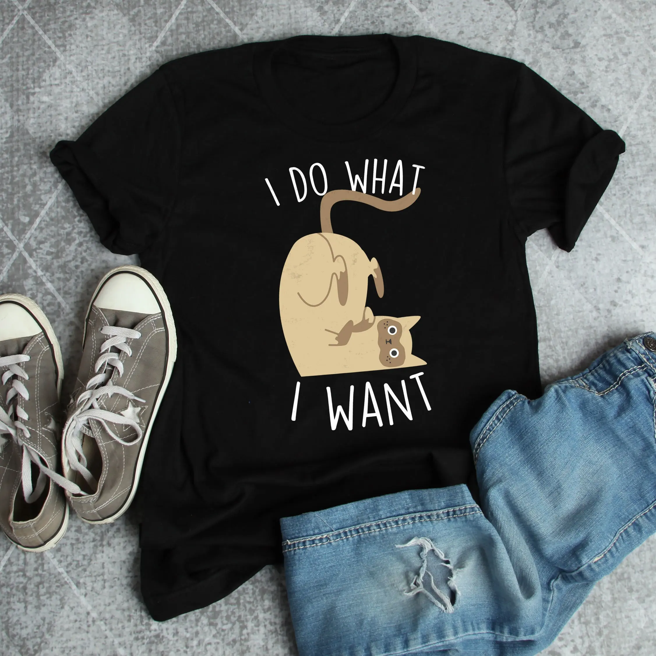 Футболка с сиамским котом забавный любовник милый питомец мама папа животное