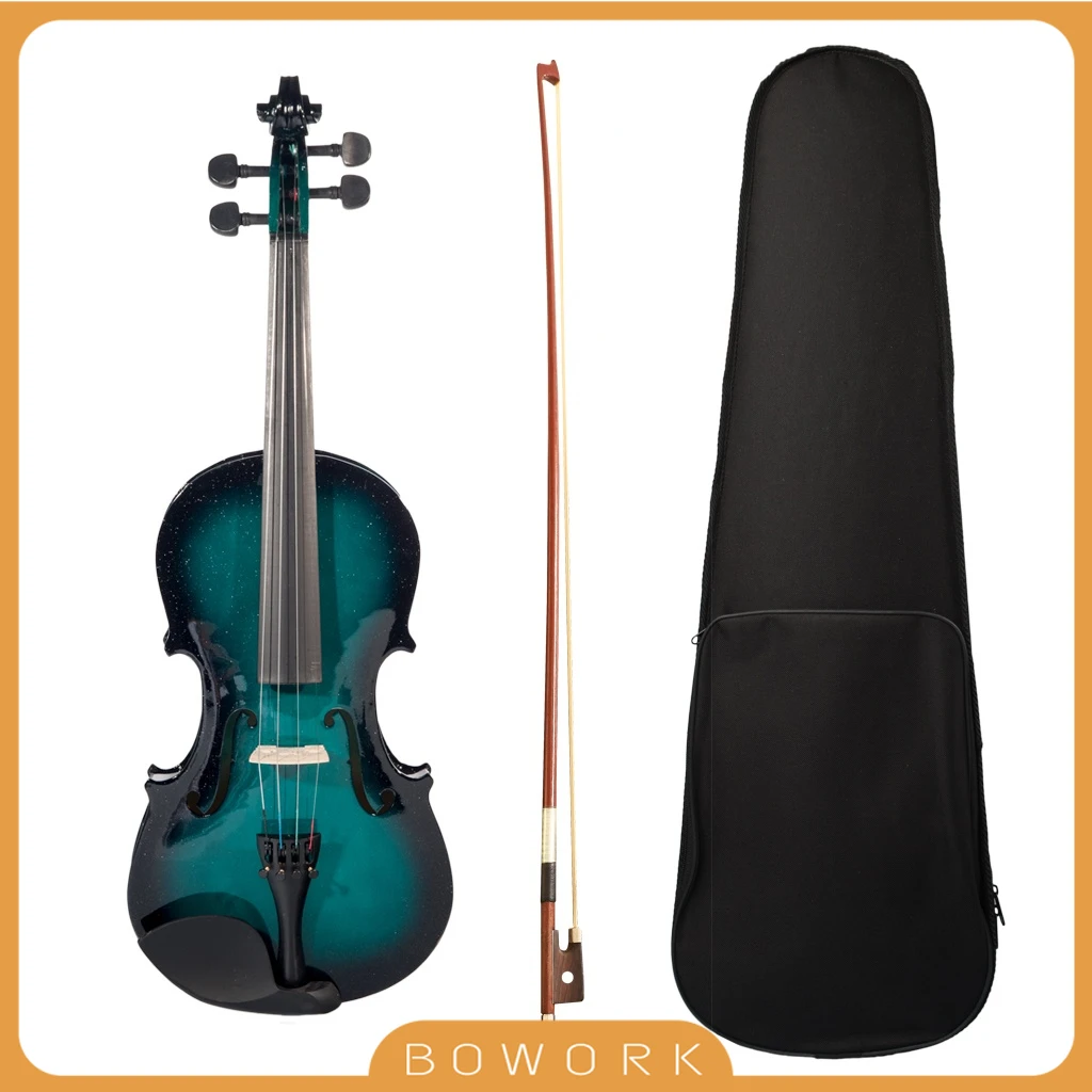

Acoustic 1/8 Violin Fiddle For 3-5 Years Student Beginners 3-5 Years Old Kids Fiddle Violin Outfit 1/8 Eighth Size With Case SET