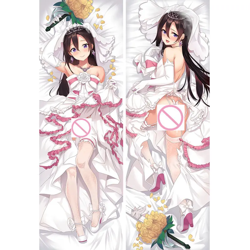 60x180cm Anime Sword Art Online pillow Cover Kirito Yuuki Asuna Dakimakura Case 3D Double-sided Bed Hugging Body Pillowcase Gift - купить по