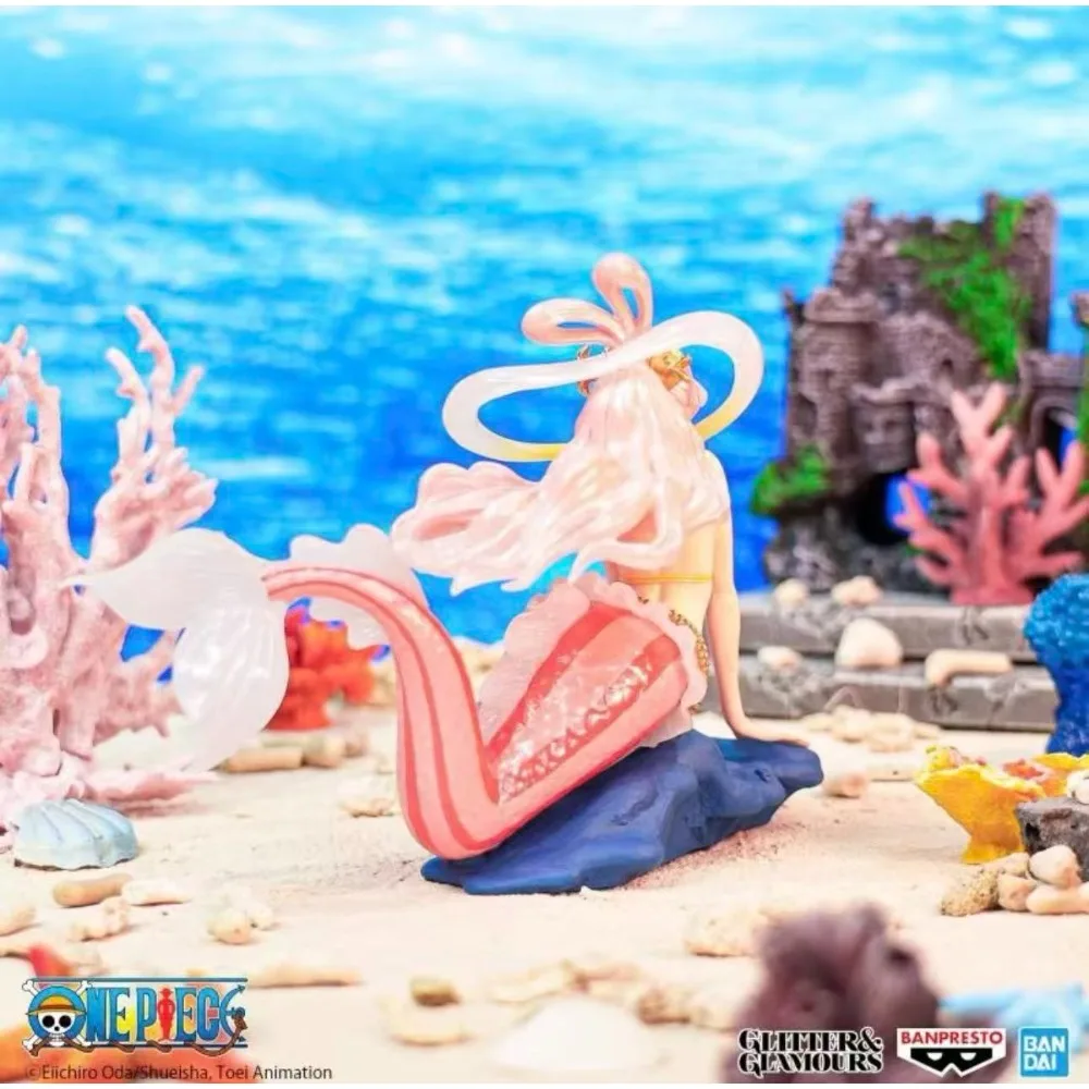 Фото В наличии: Фигурка Bandai Banpresto One Piece GLITTER GLAMOURS Ширахоши (Специальная расцветка) — Принцесса-русалка, аниме-игрушка, подарок №4