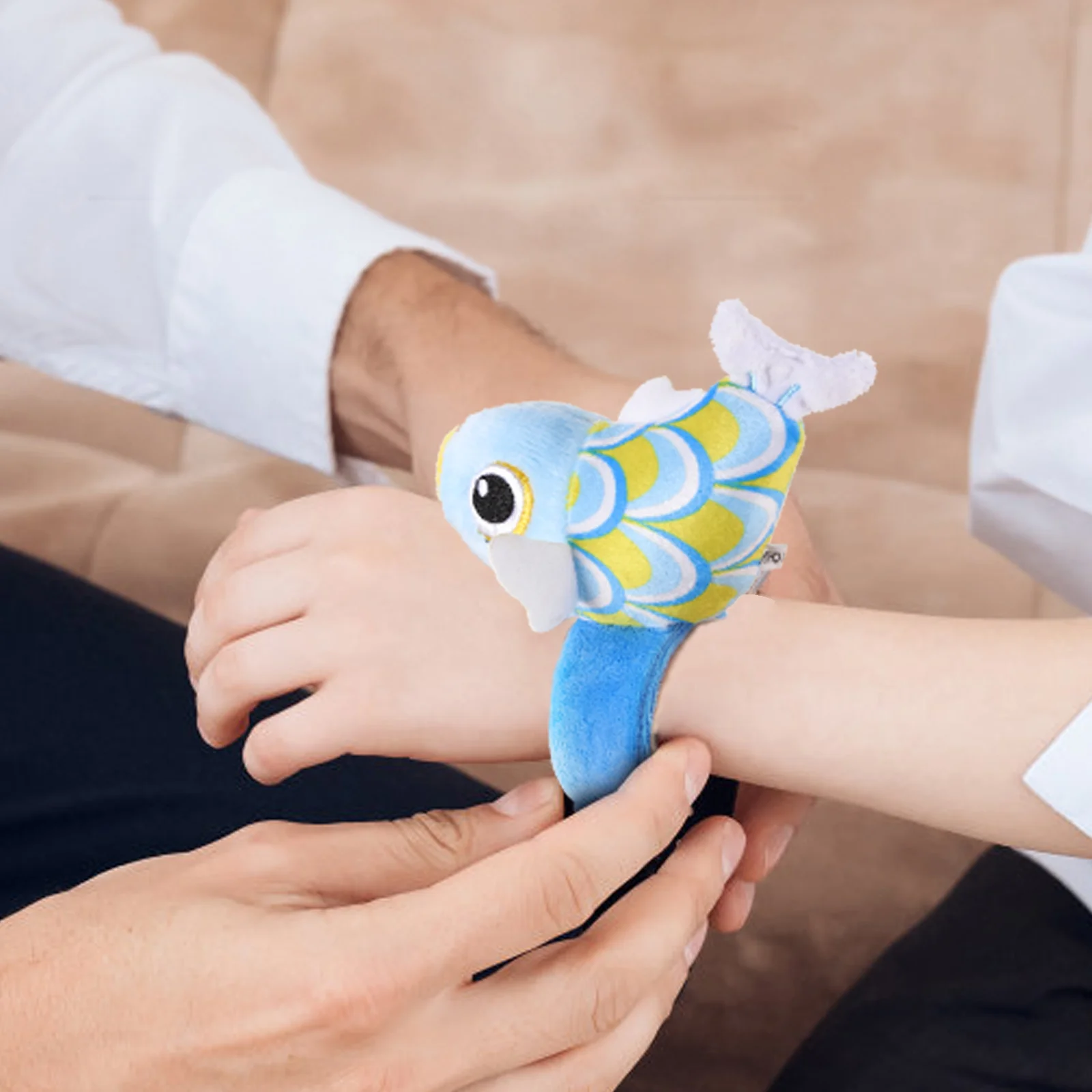 

2pcs Kids Party Favors Cartoon Animal Slap Bands Slap Bracelets Kids Bracelets Animal Slap Bands Slap Bracelets for Kids