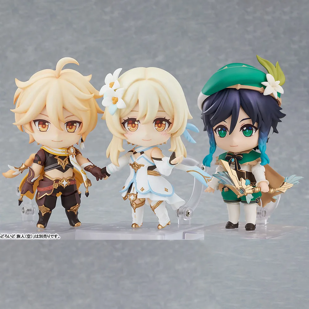 

Venti Genshin Impact Anime Figure #1718 #1795Genshin Impact Traveler/Lumine Action Figure #1717 Aether Figurine Adult Doll Toys