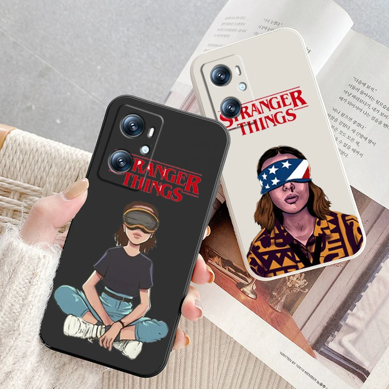 

Stranger Things Cute Girl Phone Case For OPPO A96 A94 A93 A77 A76 A74 A72 A57 A53S A16 A9 Find X5 X3 Lite F21 5G Liquid Rope