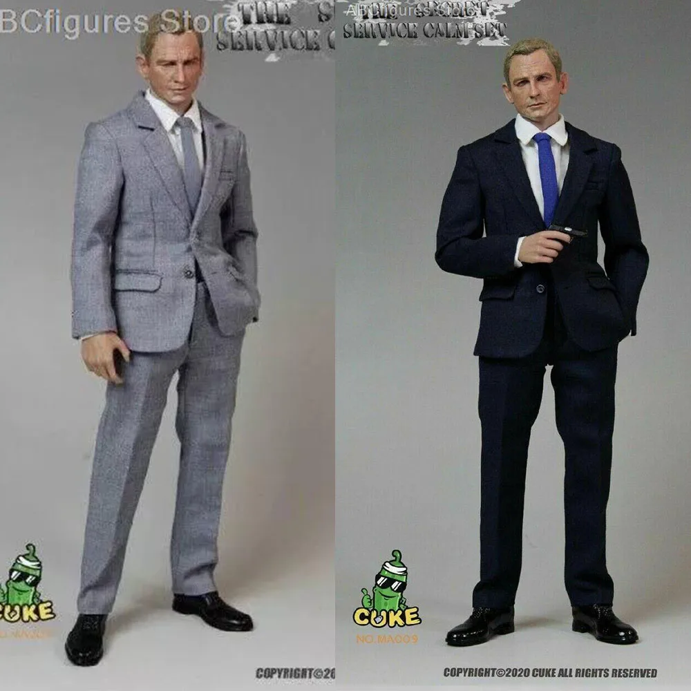 

MA-009A/B 1/6 Windbreaker Clothes Suit & Weapon For 12" Bond Action Figure Body CUKE TOYS