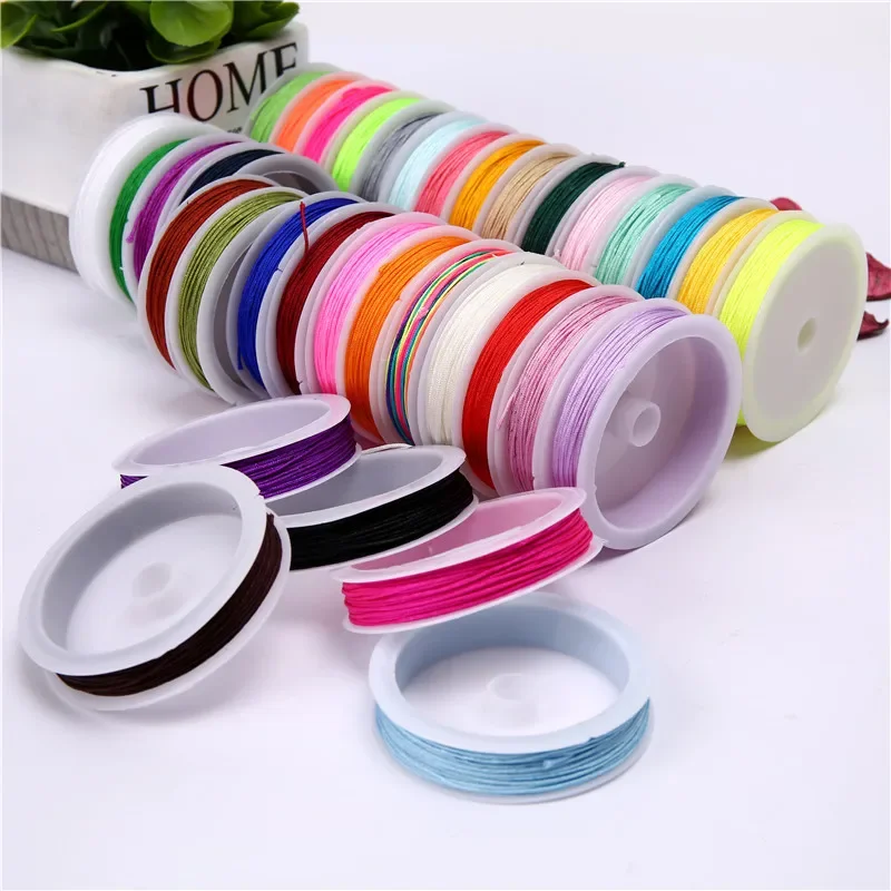 Нить для бисера ручной работы сделай сам длина 10 метров нефрит 72 красная нить