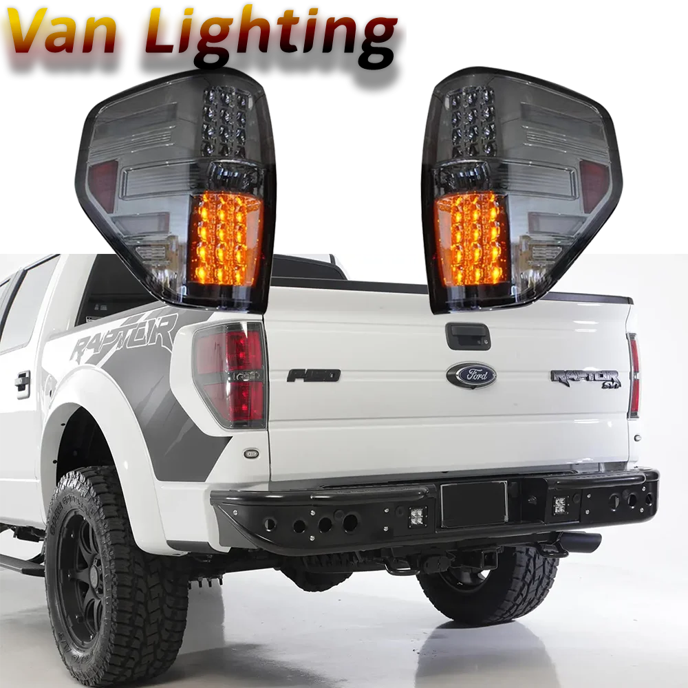

1 пара 12 Светодиодный светодиодная задняя фара для FORD F150 2008/2009/2010/2011/2012/2013/2014 комбинисветильник свет