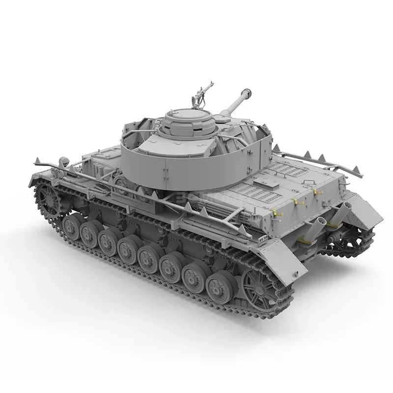 Бортовая модель Сборная в масштабе ранней Pz.Kpfw.IV Ausf.J Eaely/ Mid &amp Rail Way планшет Ommr