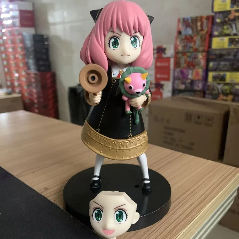 

SPY×FAMILY Anime Figure Anya Forger PVC Action Figures SPY FAMILY Kawaii Anya Figurine Collection Model Doll Toys Gift For Kids