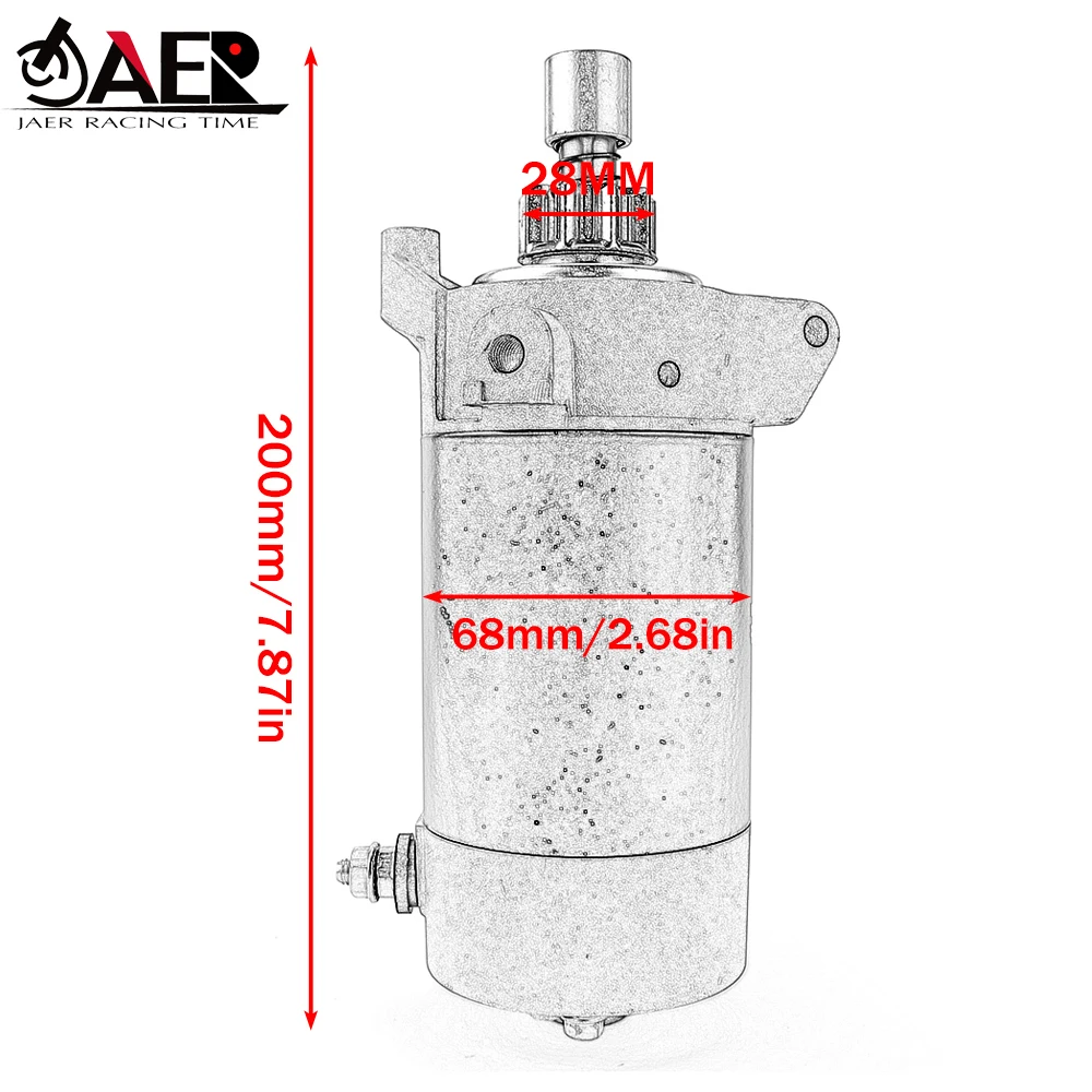 6H3-81800-10 Стартер для Yamaha 50HP K50 ETS/L 50G ETOS/L 60HP 60 TLR C60 70HP 70 (E)TLR P60 TLH 60F ET(D)OL 6H3-81800-11