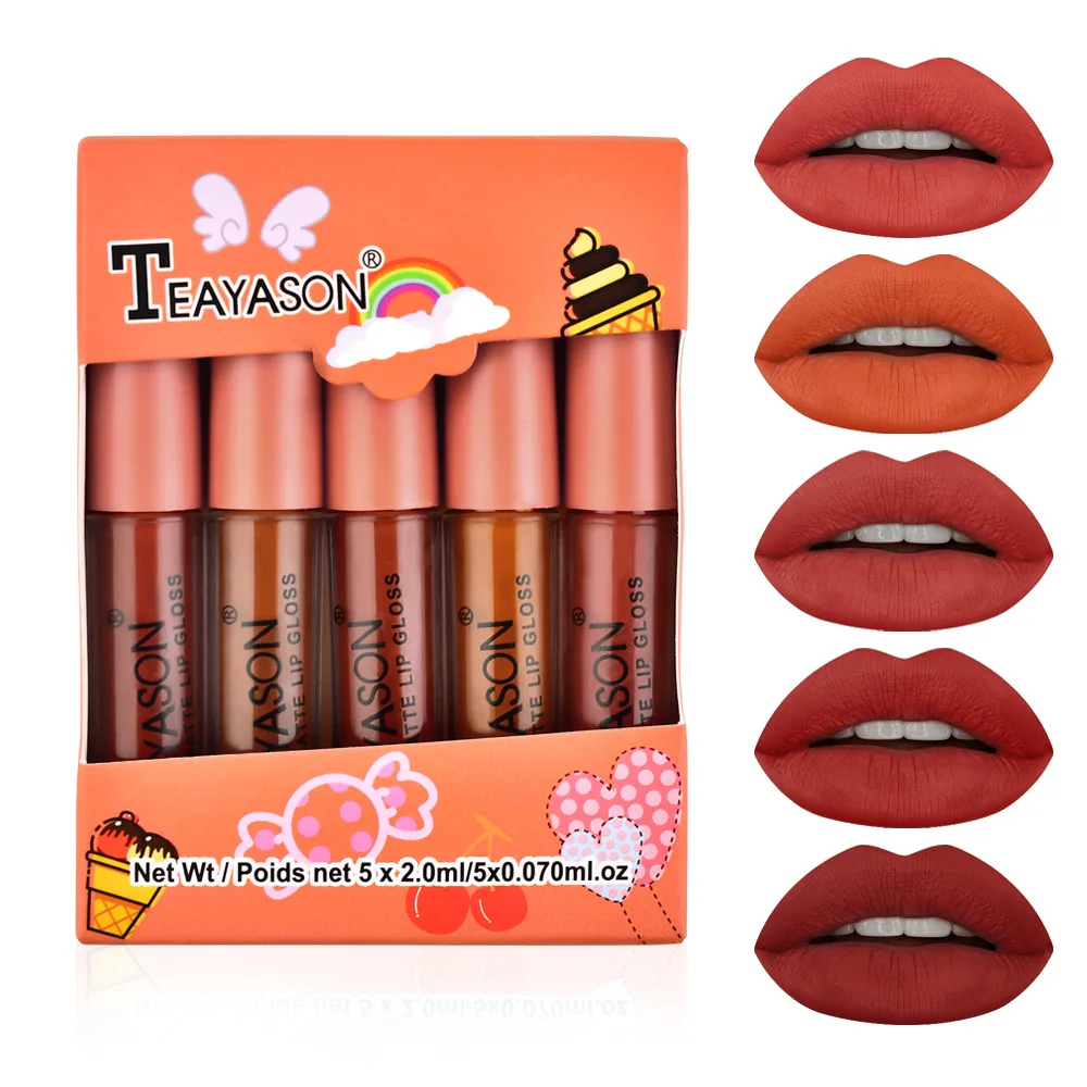 

Sexy Nude Makeup Lipstick Lazy Blush Lipstick Long Lasting Waterproof Lip Glaze Moisturizer Beauty Cosmetic Clearance