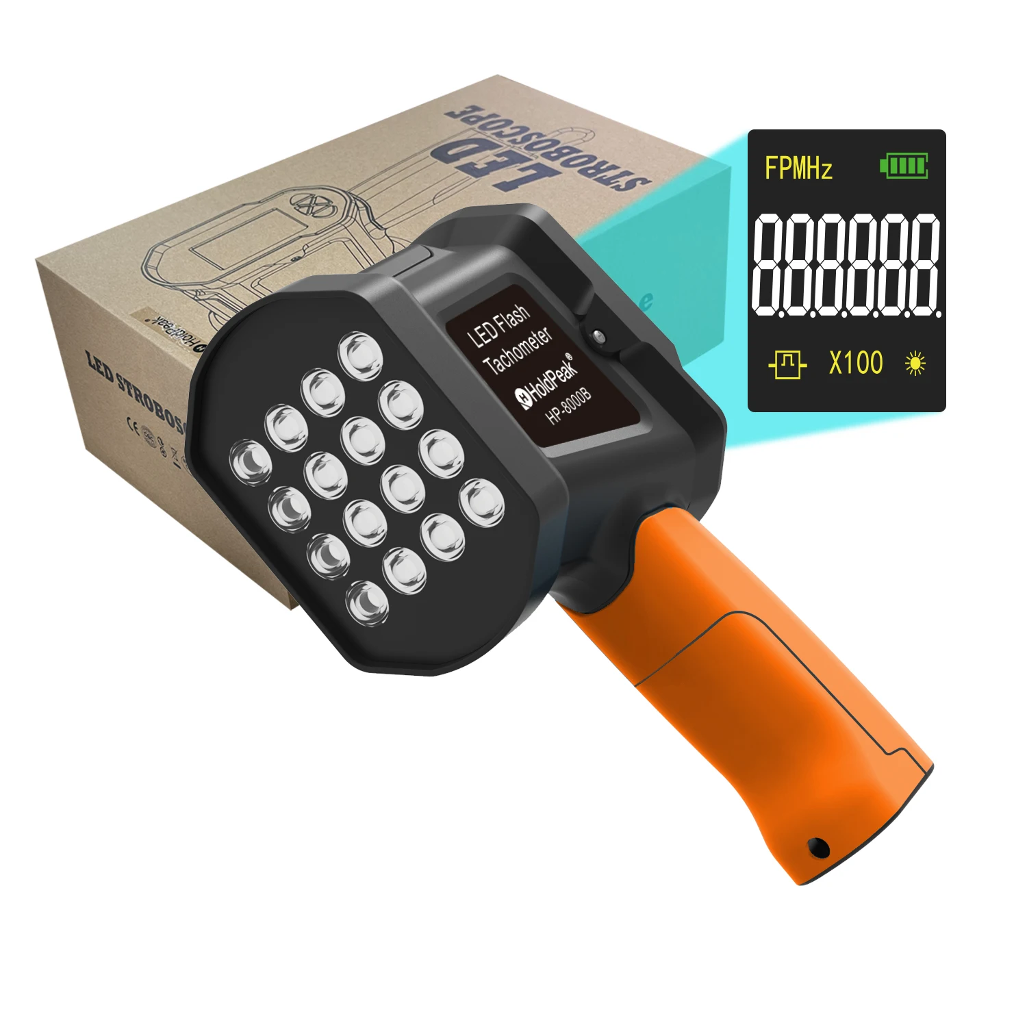 BTMETER стробоскопический тахометр цифровой Tacometro RPM Testo ручной спидометр 60 ~ 999999 FPM