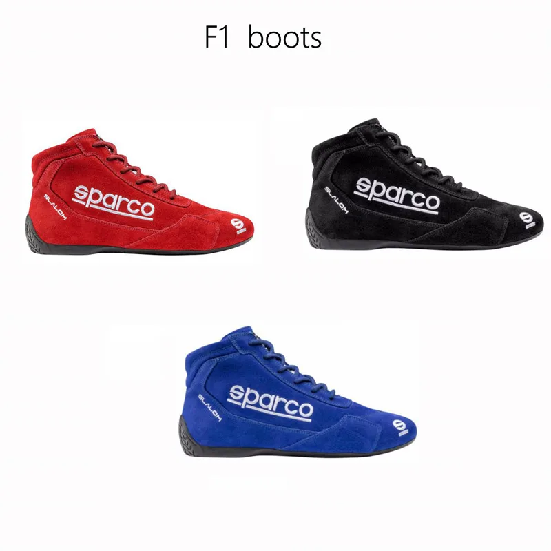 

Мотоциклетные замшевые кожаные ботильоны, Уличная обувь для мотогонок, мотокросс F1 формула 1, огнестойкая обувь, карта, мужские ботинки для езды