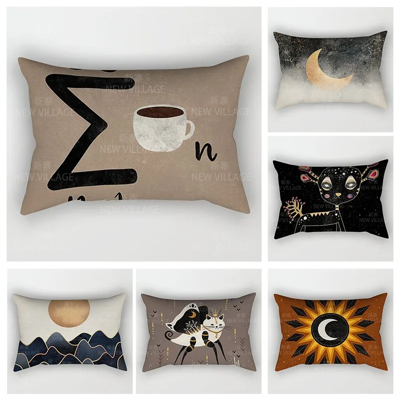 

Nordic fall home decor 30*50 throw pillow case sofa living room Cushion cover 30x50cm 40x60 40*60 boho Vintage Mandala Morocco