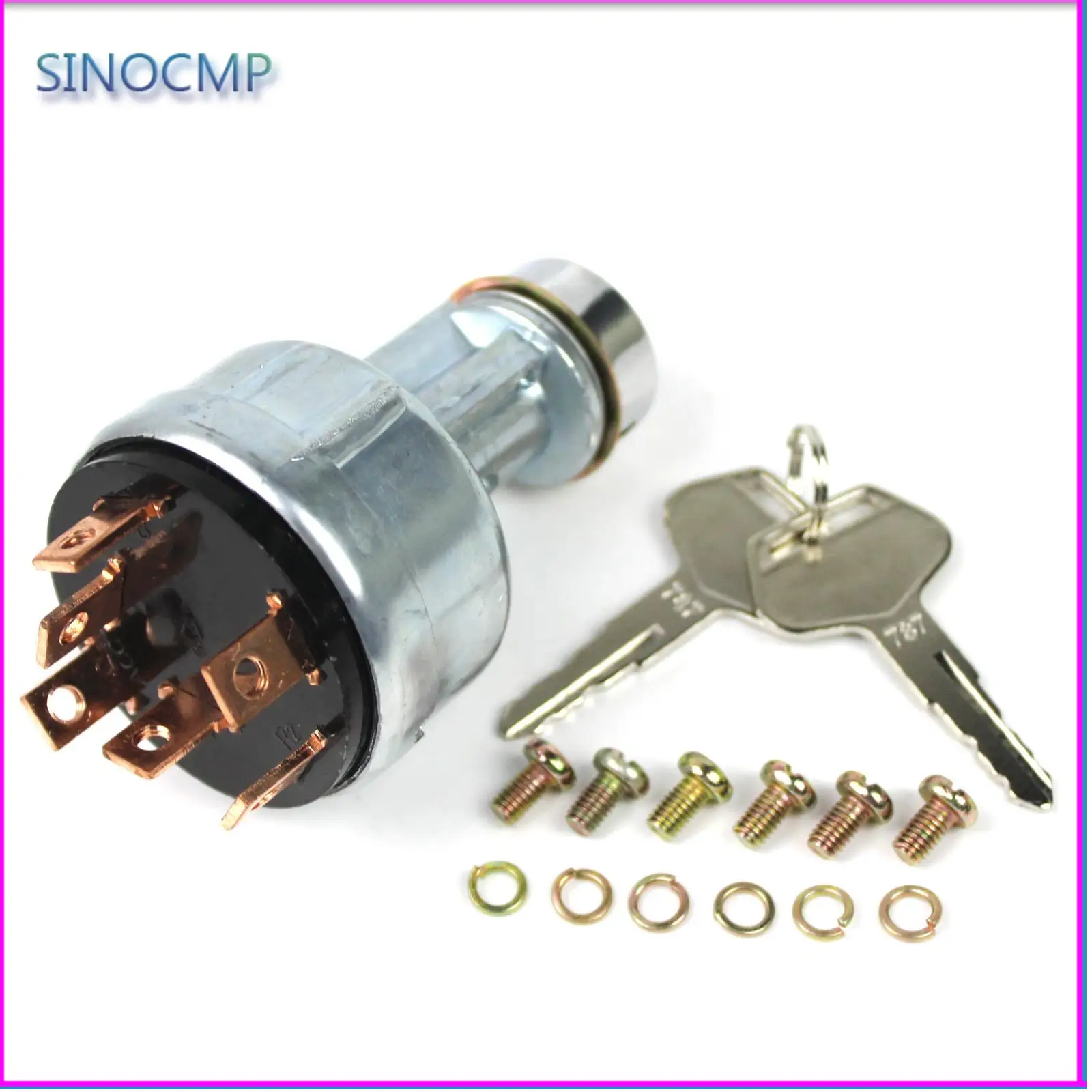 

Ключ зажигания 22B-06-11910 08086-00000 08086-10000 для экскаватора Komatsu PC200-1 PC200-2 PC200-3 Пусковой переключатель зажигания