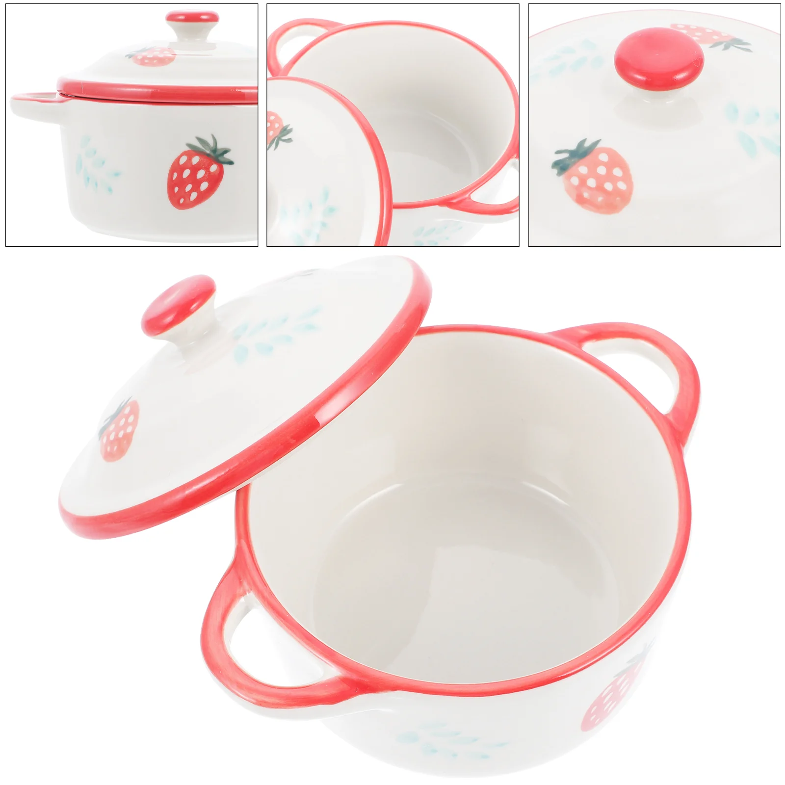 

1 Set Chic Premium Baby Supplement Bowl Steamed Egg Bowl Children Painted Bowl