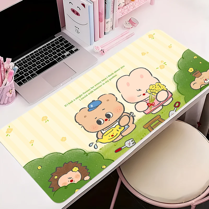 XXL Геймерский Коврик Для Мыши — Большой Нескользящий Резиновый В Стиле Аниме