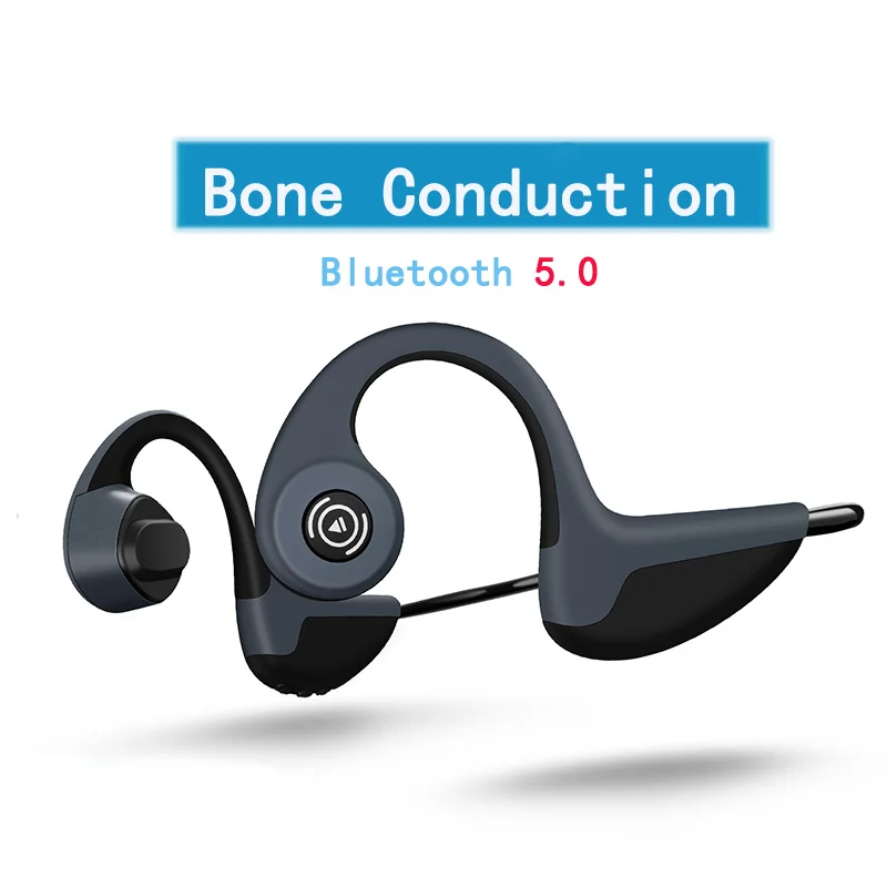 

Bluetooth 5.0 Wireless Headphones Bone Conduction Earphone Outdoor Sport Headset With Microphone Handsfree Headsets Berserk