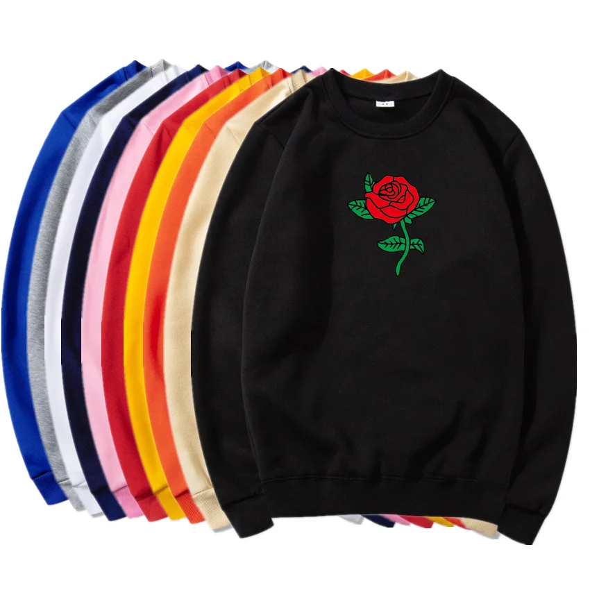 

Rose Japanese Printed Hoody For Male Comfortable Fashion Clothing Warm Brand Mens Hoodie Oversized Soft Men Hoodies