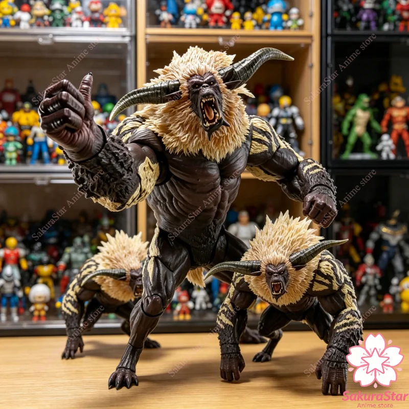 Фото В наличии: Monster Hunter 4 Furious Rajang - статичная фигурка, пластиковая модель, коллекционная игрушка, украшение для демонстрации, без оригинальной коробки. №1