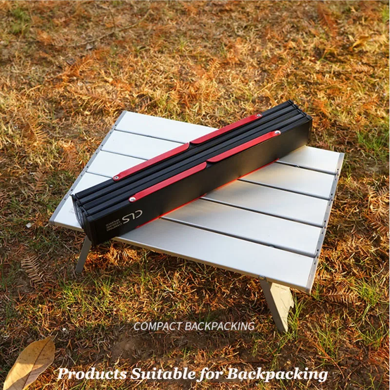 

Camping Mini Portable Foldable Table for Outdoor Picnic Barbecue Tours Tableware Ultra Light Folding Computer Bed Aluminum Desk