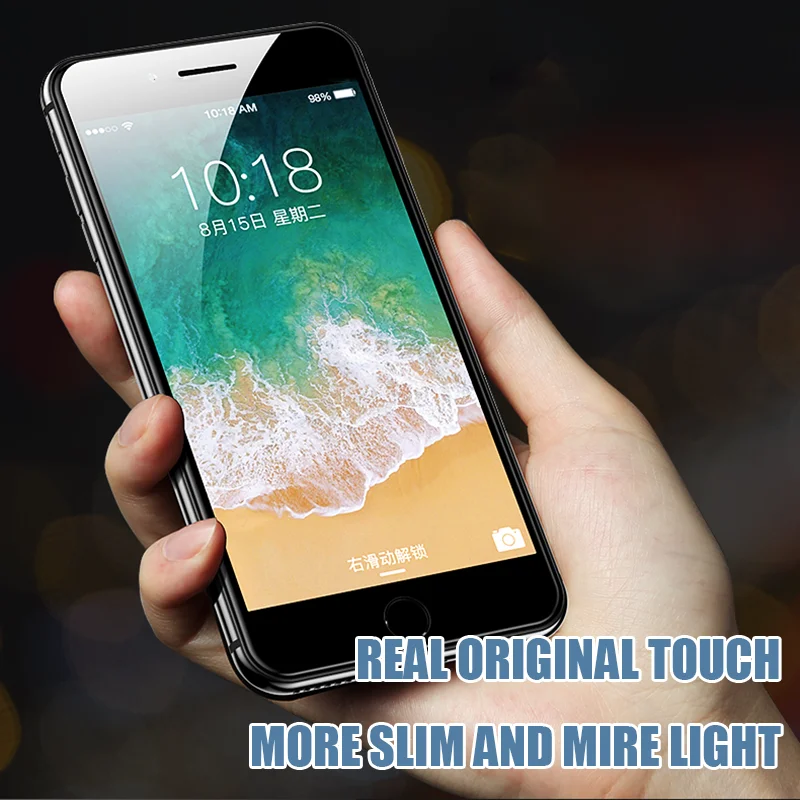 3Pcs Full Cover Protective Glass On For iPhone 15 14 13 12 Mini 11 Pro Xs Max X XR 7 8 6 6S Plus Tempered Screen Protector Glass