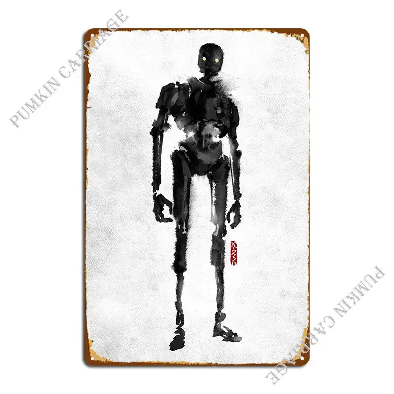 

Металлический знак K-2so, забавный, для создания персонализированного кинотеатра, жестяной знак, постер