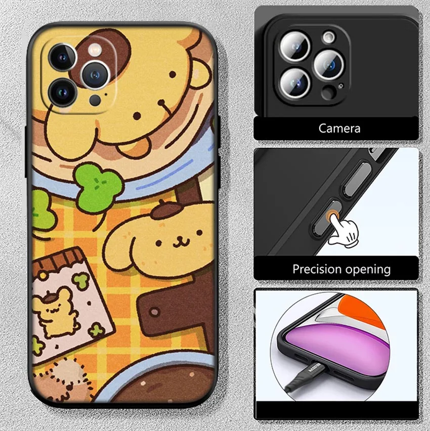 Pompompurin New High-End Phone Case for OPPO A77S A78 A79 A96 A98 A92 A72 A52 A74 A95 A94 A76 A77