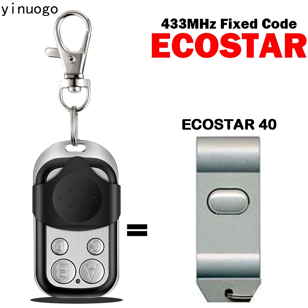 

Для ECOSTAR 40 433,92 МГц фиксированный код двери гаража пульт дистанционного управления Дубликатор ECOSTAR пульт дистанционного управления дверью гаража командный контроллер