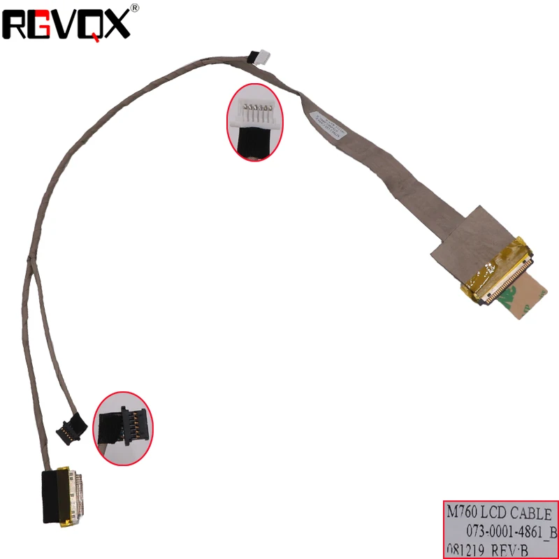 Купи New LCD LED Video Flex Cable For Sony FW VGN-FW FW21Z FW200 M760 PN: 073-0001-4861_B Notebook LCD LVDS Cable за 514 рублей в магазине AliExpress