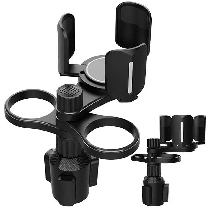 

Универсальный автомобильный держатель для чашки, универсальный держатель с вращающейся основой, совместим с большими бутылками