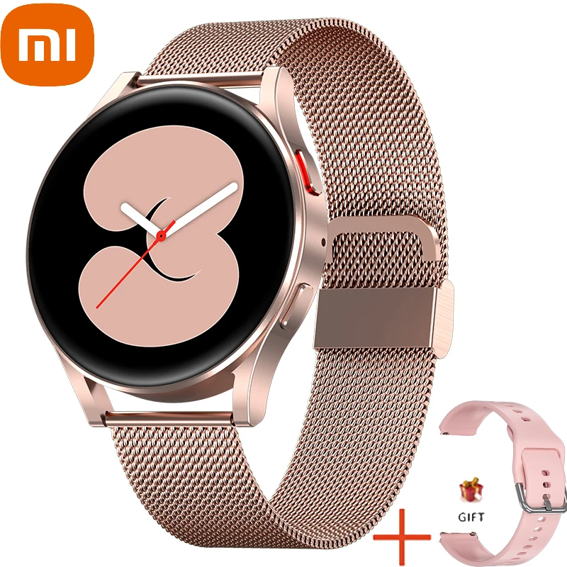 

Xiaomi 2022 New Bluetooth Call Women Smartwatch Heart Rate Blood Pressure Monitor Fitness Tracker Men Smartwatch for Android IOS