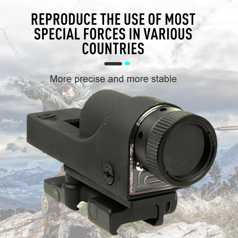 

Optical Sight Reflex RX01 1x24 Type Dot Sight with Shading Filter Tactical Spotting Scope For Rifle Hunting Airsoft Accessories