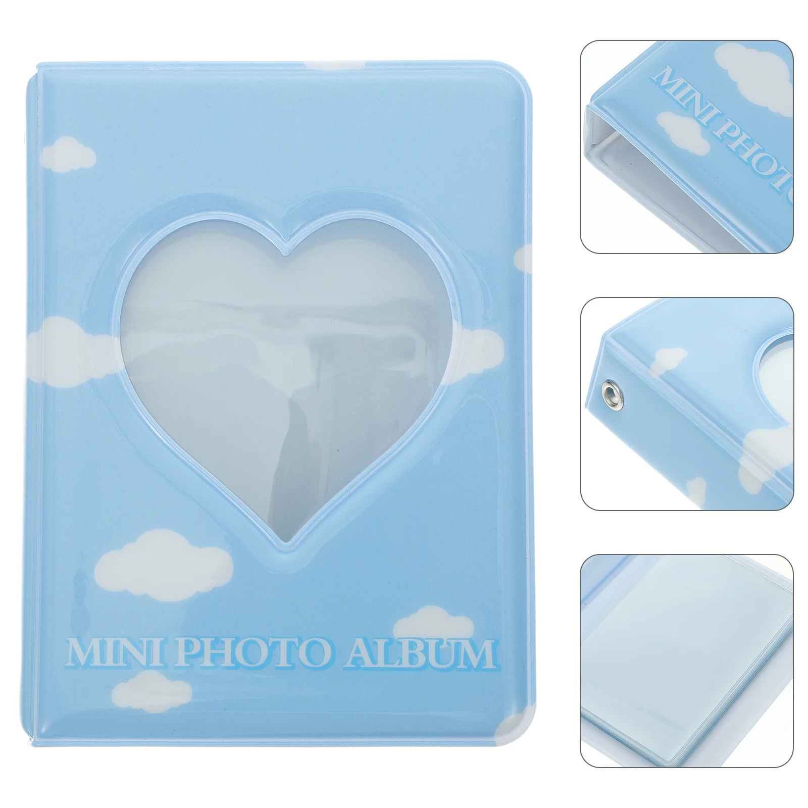 

Album Photo Photocard Mini Book Holder Kpop Binder Hollow Picture Scrapbook Heart Film Memory Wedding Baby Albums Family Sleeves