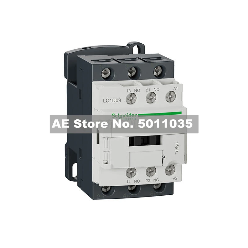 

LC1D09Q7C Schneider Electric domestic TeSys D series three-pole AC contactor, 9A, 380V, 50/60Hz; LC1D09Q7C