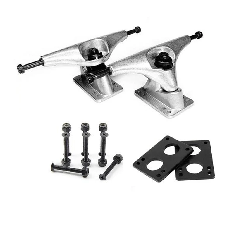 

2PCS Skateboard Trucks 6.25 Inch Independent Surf Skate Longboard Trucks CX4 Skateboard Accessories