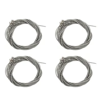 16 pcs stainless steel bass strings bass guitar parts accessories guitar string silver plated gauge