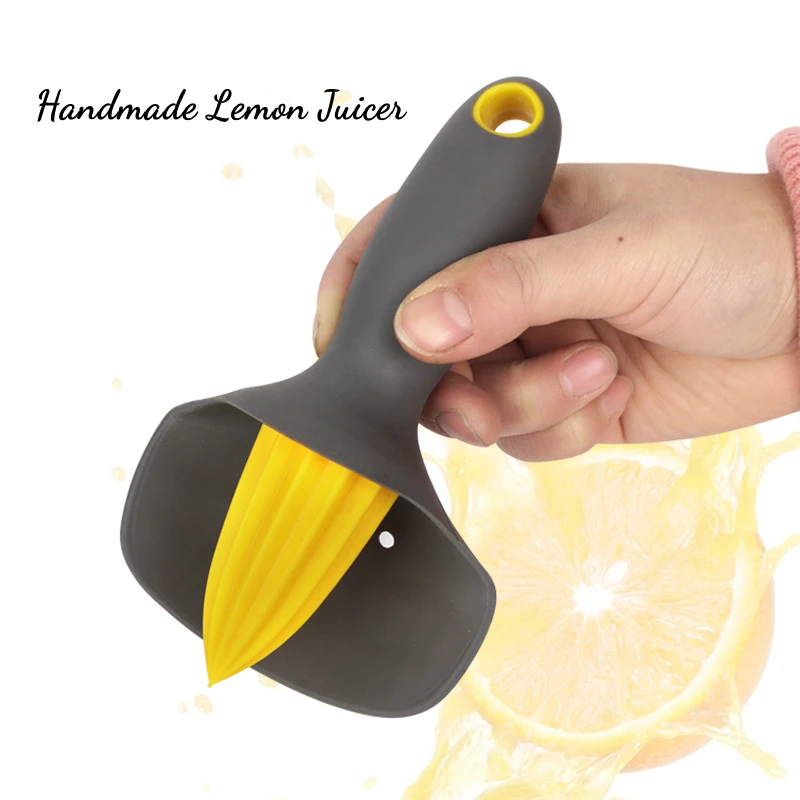 Manual Juicer Plastic Handmade Citrus Reamer Hand-held Orange Lemon Squeezers Portable Fruit Pressing Cut Kitchen Cooking Tools images - 6
