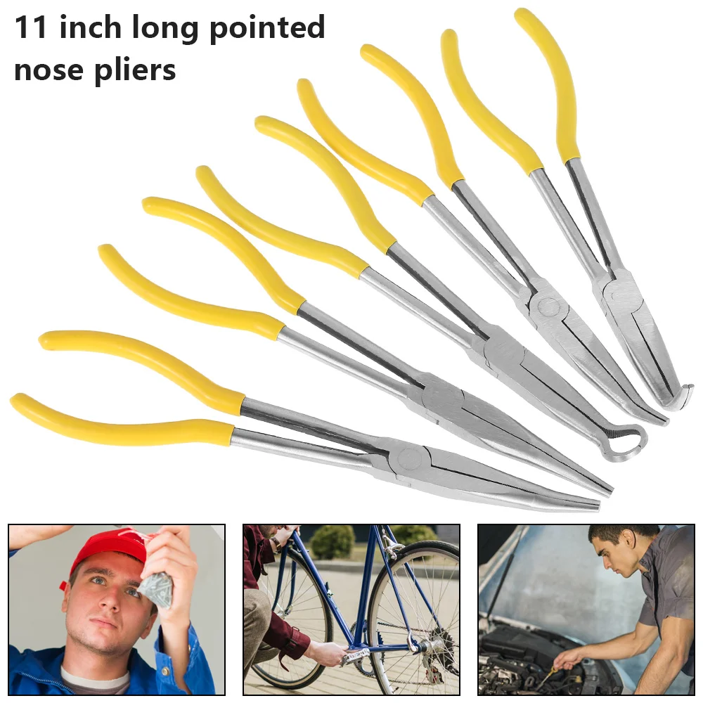 

5 шт. Ювелирные плоскогубцы инструменты и оборудование набор для наращивания волос круглый нос резки проволоки плоскогубцы для изготовлени...