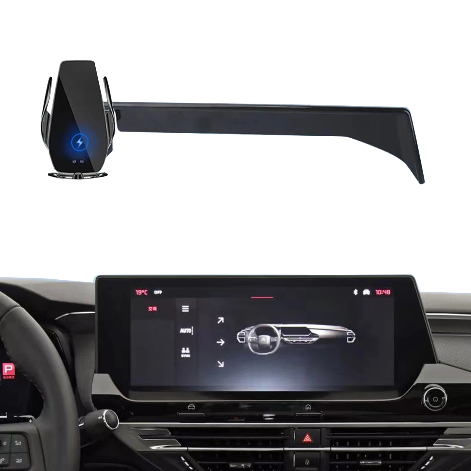 

Car Phone Holder for Citroen C5 X Screen Navigation Bracket Magnetic New Energy Wireless Charging Rack