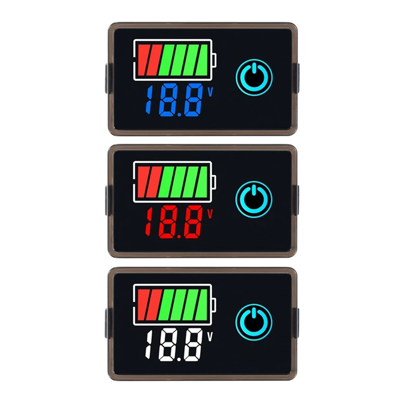 Цифровой индикатор напряжения постоянного тока 8-100 В для свинцово-кислотной