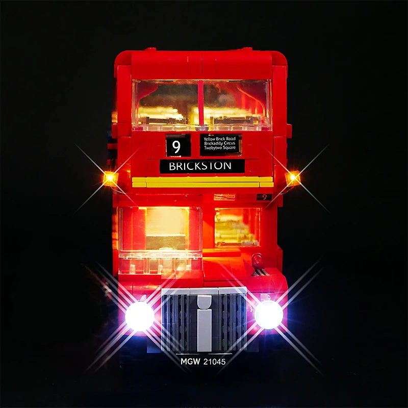 Комплект светодиодных фонарей своими руками для автобуса LEGO 10258 London (только